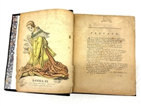 The Paston Letters A.D. 1787 With Beautiful Hand Colored Illustrations