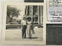 A Tuskegee Collection of Memorabilia for Airman James Thompson