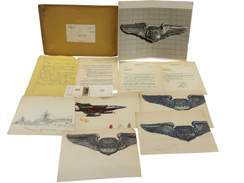 Edward Dobrotka Work Drawings for the United States Army