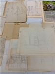 Edward Dobrotka Human Figure Studies and Architecture