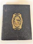 "Family Bible" 1869 Full Ornate Tool Leather Boards
