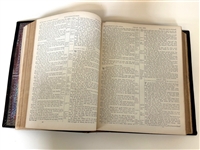 Family Bible 1869 Full Ornate Tool Leather Boards