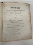 Recueil des Monumens les Plus Interessons by Raphael Gargiulo 1863 Third Edition