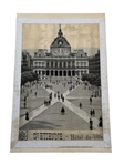 (5) Rare Woven Silk Postcards