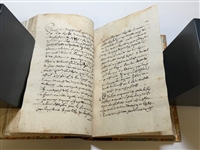 Manuscript on America and the World Handwritten French 1644 