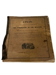 1835 Rare Astronomy Atlas Illustrate the Geography of the Heavens Huntington and Savage. 
