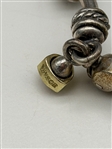 David Wysor Sterling Silver, 18k Gold Link Bracelet