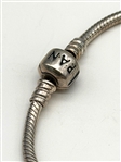 Pandora Sterling Silver Bracelet with 7 Charms