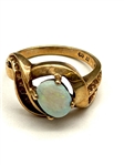 (5) 10k Gold Rings With and Without Gemstones