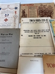Large Group of Military Guides and Ephemera From WWI-Vietnam