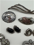 Large Group of Sterling Silver Jewelry