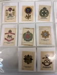 (17) 1956 Topps President Cards, (41) Flag & Battalion Silks