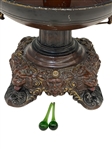 Victorian Art Nouveau Epergne Drop Dangle Centerpiece Table Lamp