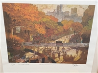 Bart Forbes New York City Marathon Participant Edition Lithograph