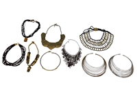 (9) Costume Choker Necklaces