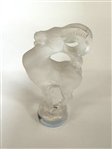 (4) Pieces of Glass: Lalique, Swarovski, Larson