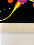 1980 Funky Enterprises Poster Empire Attack Blacklight