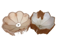 (2) Victorian Lamp Shades With Fringe