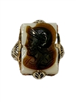 14k Gold Cameo Ring