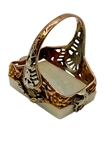 14k Gold Cameo Ring