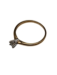 14k Gold Diamond Engagement Ring