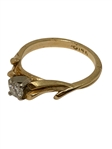 14k Gold Diamond Ring