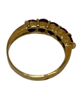 (2) 10k Gold Ruby Rings