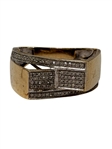 (2) 10k Gold Diamond Rings