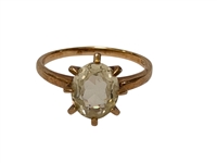 (3) 10k Gold Rings with Emeralds, Hiddenite, Black Onyx