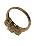 10k Gold and Diamond Ring