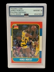 PSA Graded 1986-87 James Worthy Autograph GM MT 10