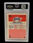 PSA Graded 1986-87 James Worthy Autograph GM MT 10