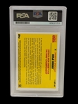 PSA Graded Hulk Hogan Authentic Autograph Trading Card