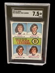 (4) Graded Hockey Cards; Jagr, Lindros