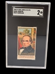(5) Historical & Presidential Trading Cards (3) Graded