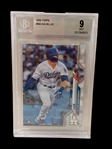 (9) Graded Baseball Cards; Skenes, Lux, Lewis, Kepler, Others