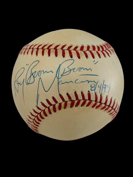 Ray "Boom Boom" Mancini Boxing Autographed National League Baseball