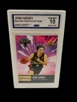 (4) Graded Basketball Cards; Lamelo Ball, RJ Barrett, Cunningham, Giddey