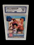 (4) Graded Basketball Cards; Lamelo Ball, RJ Barrett, Cunningham, Giddey