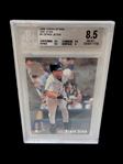 (5) Graded Baseball Cards; Trout, Judge, Jeter, Rodriguez, Harper