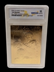 (7) Graded Football Cards: Aaron Rodgers Rookie, Smith, Marino, Marino, Roethlisberger