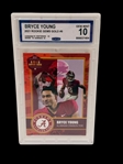 (7) Graded Football Cards; Patrick Mahomes, Bryce Young, Arch Manning