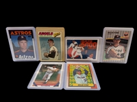 (6) Nolan Ryan Ungraded Baseball Cards