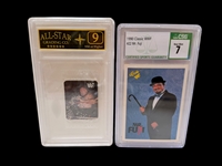 (10) Graded Wrestling Cards