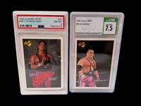 (10) Graded Wrestling Cards