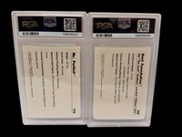 (10) Graded Wrestling Cards