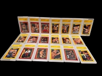 (19) 1991 Impel Wrestling WCW Graded Cards