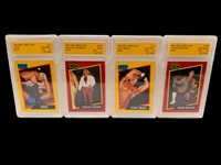 (19) 1991 Impel Wrestling WCW Graded Cards