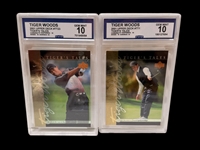 (11) Graded Multi-Sport Cards; Olympics, Tiger Woods, Boxing, Tennis