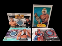 (19) Material Wrestling Cards (1) 1985 Topps WWF Hulk Hogan
